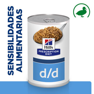 Hill’s Prescription Diet Food Sensitivities d/d Pato lata para cães